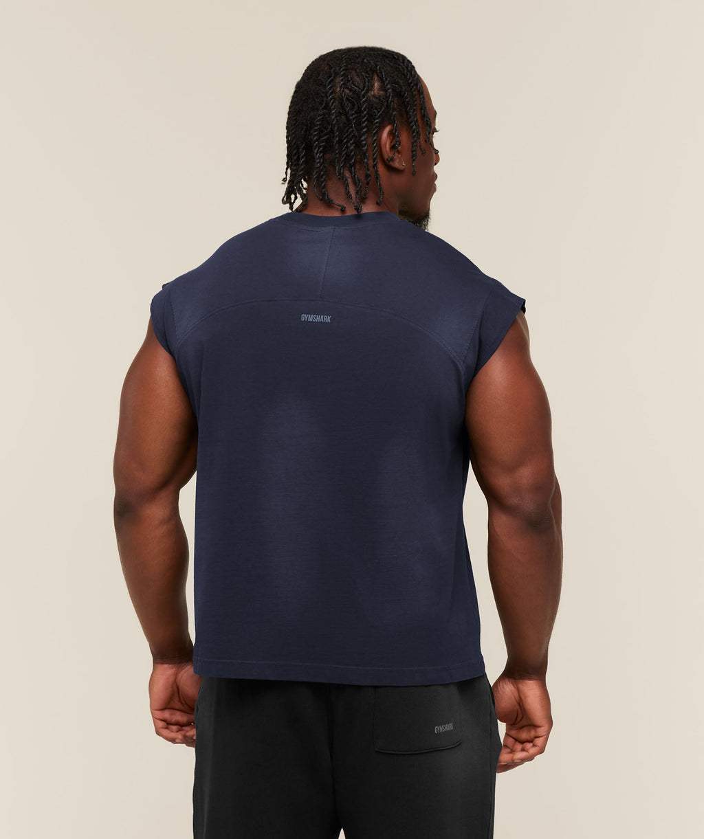 GSLC Cut off tank - Heavy Blue/Wash — imagem 2