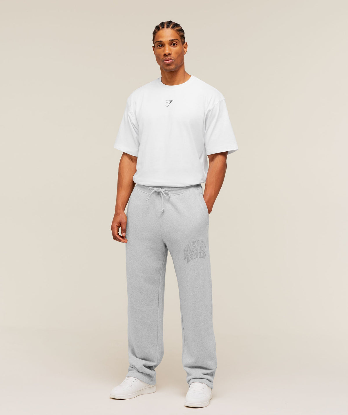 GSLC Straight Leg Pants - Bros Soft Grey Marl — imagem 4