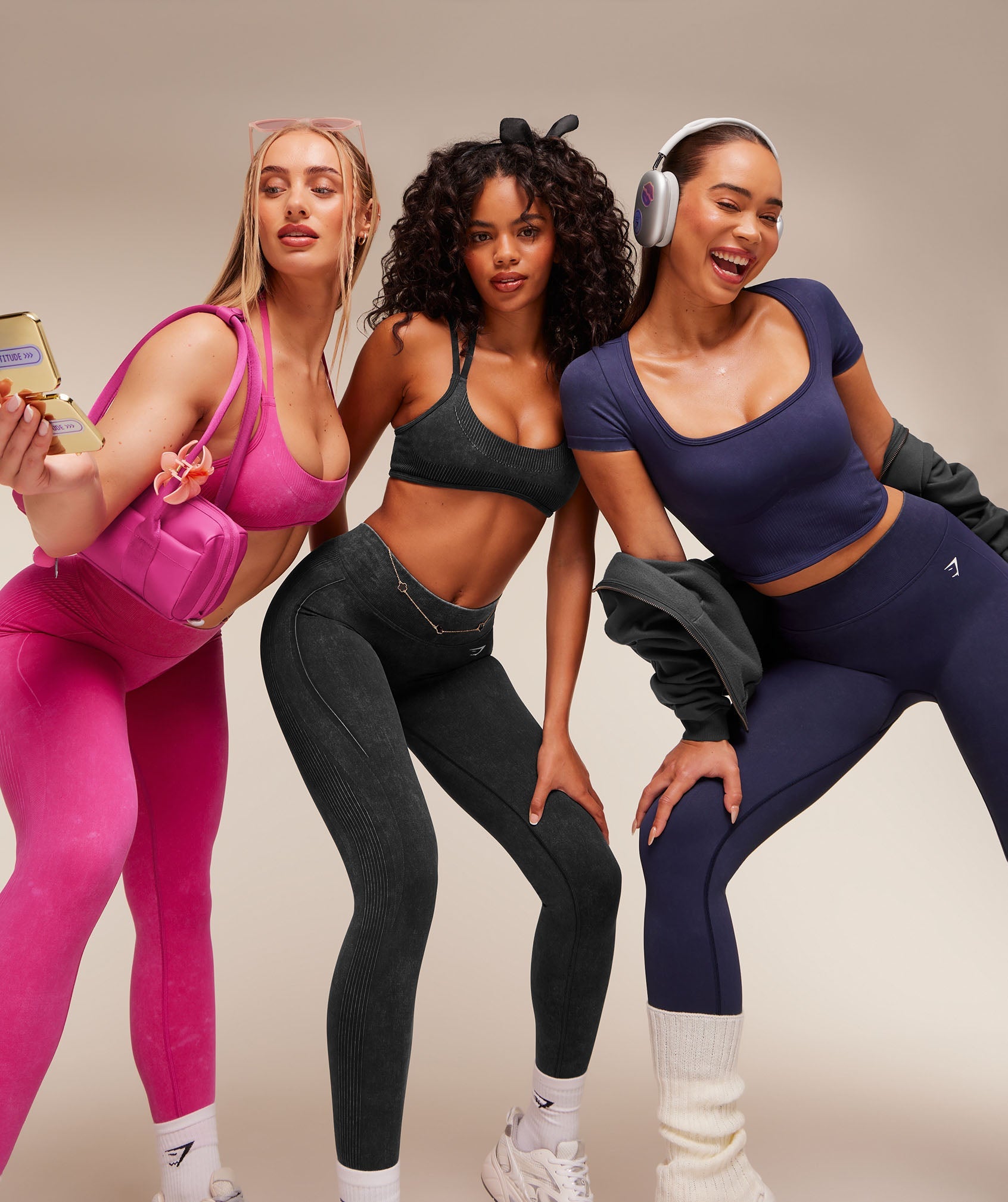 Gymshark x Bratz Crop Top - Indigo Purple/Wash — imagem 8