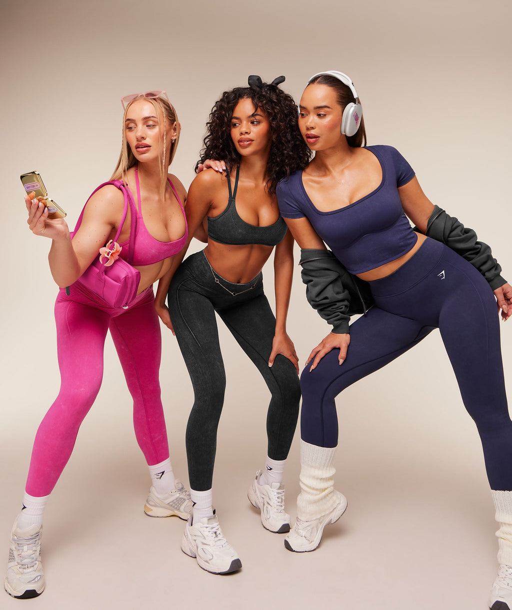 Gymshark x Bratz Leggings - Indigo Purple/Wash — imagem 9