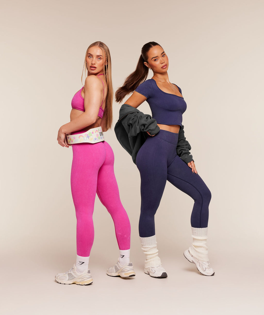 Gymshark x Bratz Leggings - Super-Set Pink/Wash — imagem 9