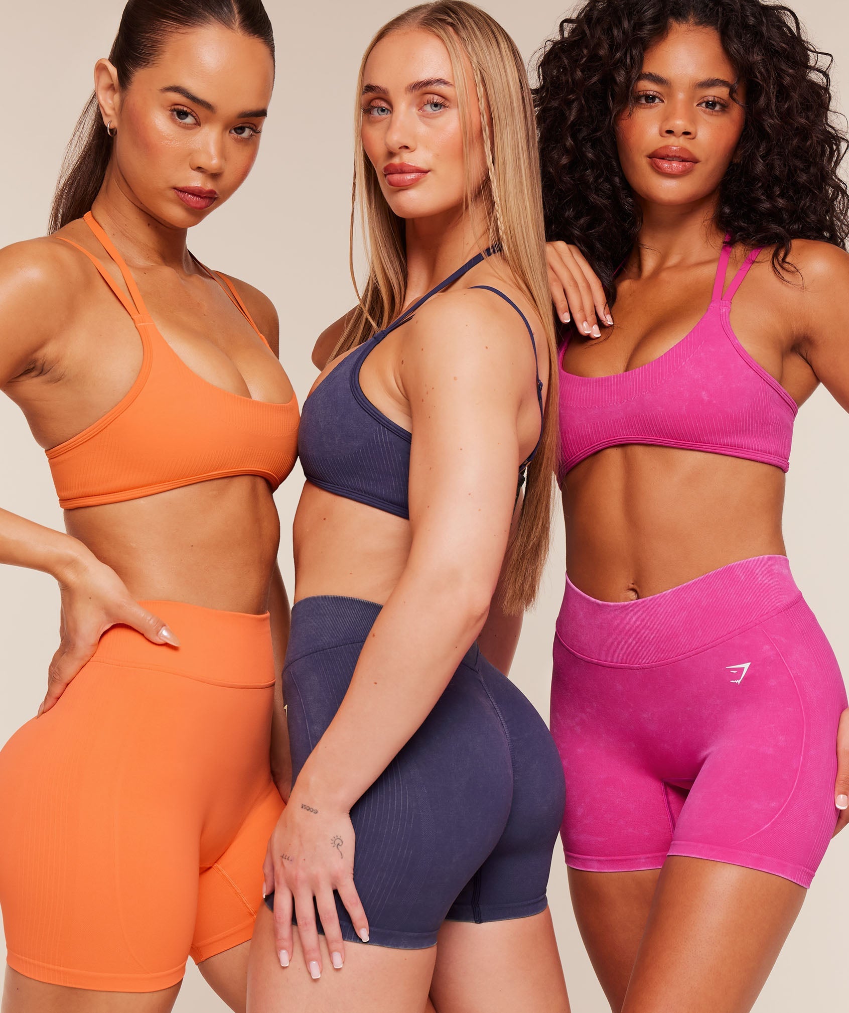 Gymshark x Bratz Shorts - Indigo Purple/Wash — imagem 8
