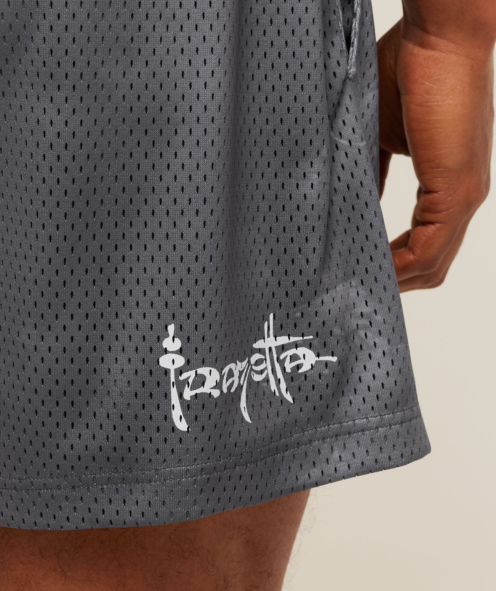 Gymshark x Frazetta Power Shorts - Onyx Grey — imagem 6