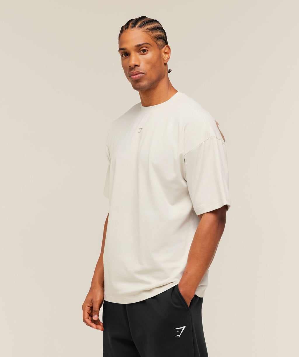 Gymshark x Frazetta Power T-Shirt - Tinted White — imagem 3