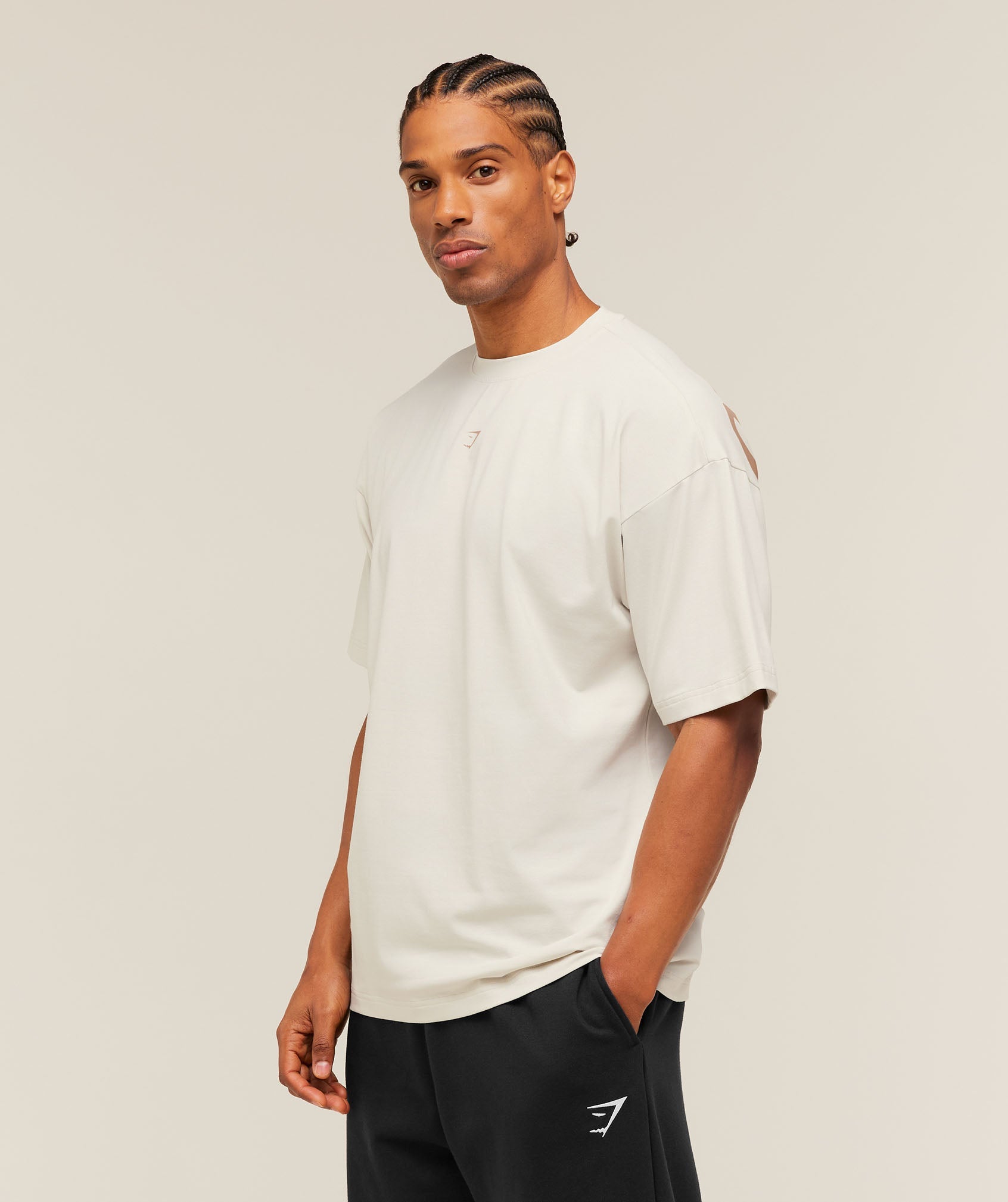 Gymshark x Frazetta Power T-Shirt - Tinted White — imagem 3
