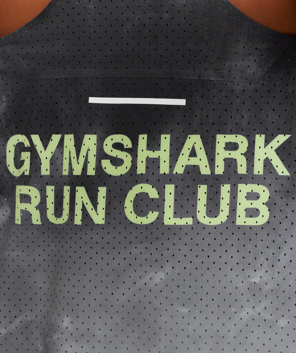 Gymshark x Frazetta x Run Club Tank - Black — imagem 6