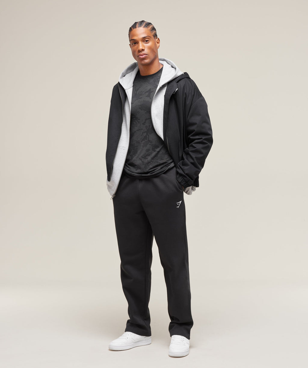 Geo Seamless T-Shirt - Black/Charcoal Grey — imagem 6