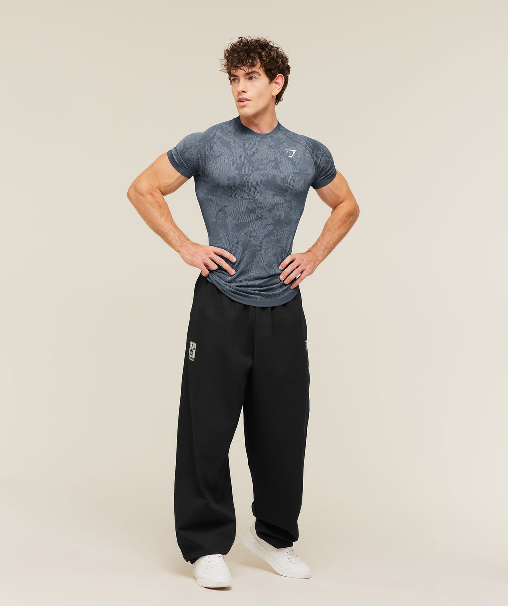 Geo Seamless T-Shirt - Shadow Blue/Tranquil Blue — imagem 6