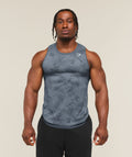 Geo Seamless Tank - Shadow Blue/Tranquil Blue — imagem 1