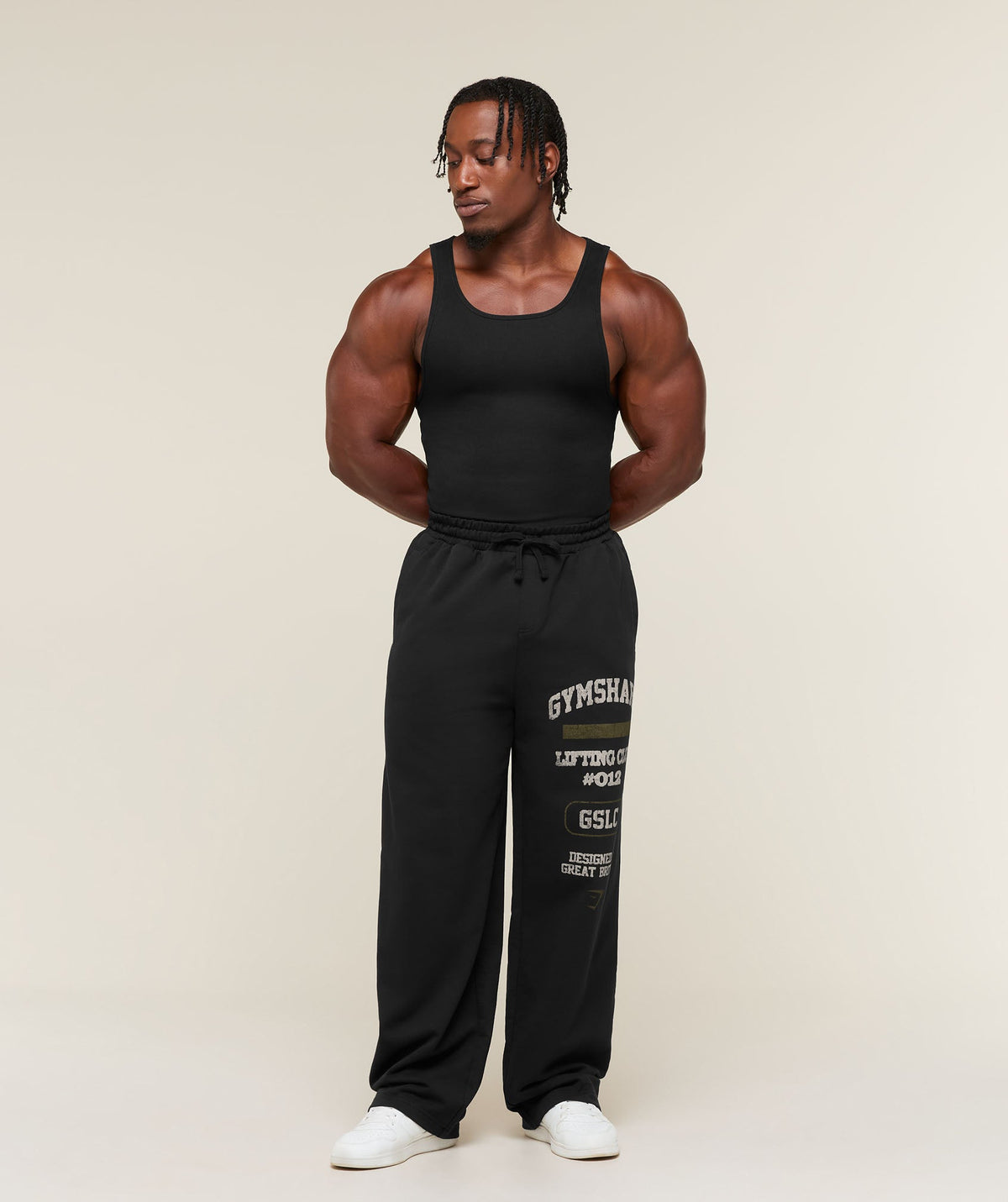 Global Lifting Wide Leg Pants - Black — imagem 5