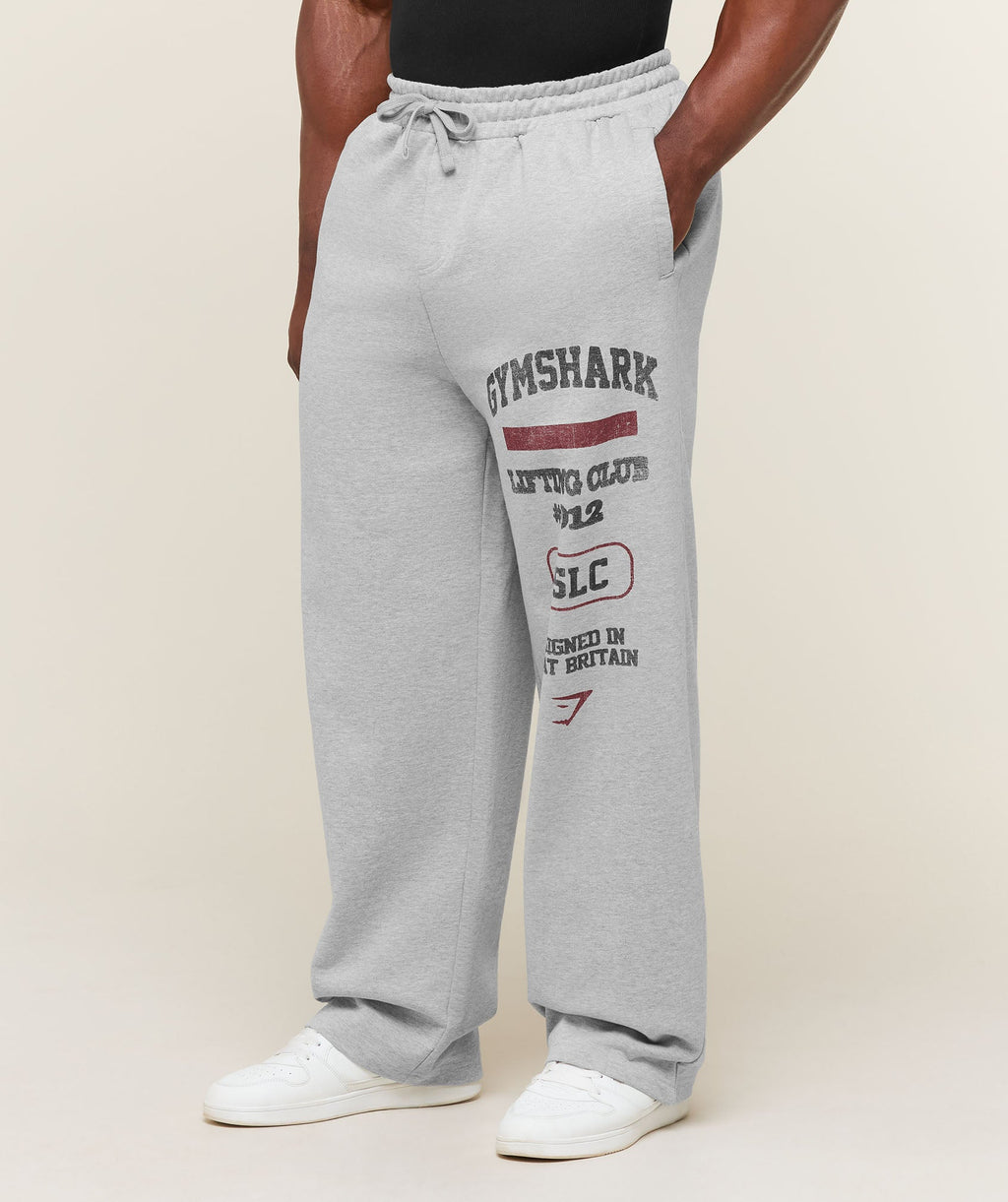 Global Lifting Wide Leg Pants - Light Grey Core Marl — imagem 1