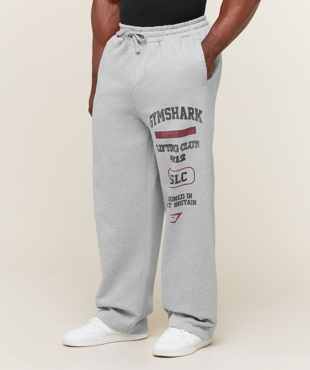 Global Lifting Wide Leg Pants - Light Grey Core Marl — imagem 1