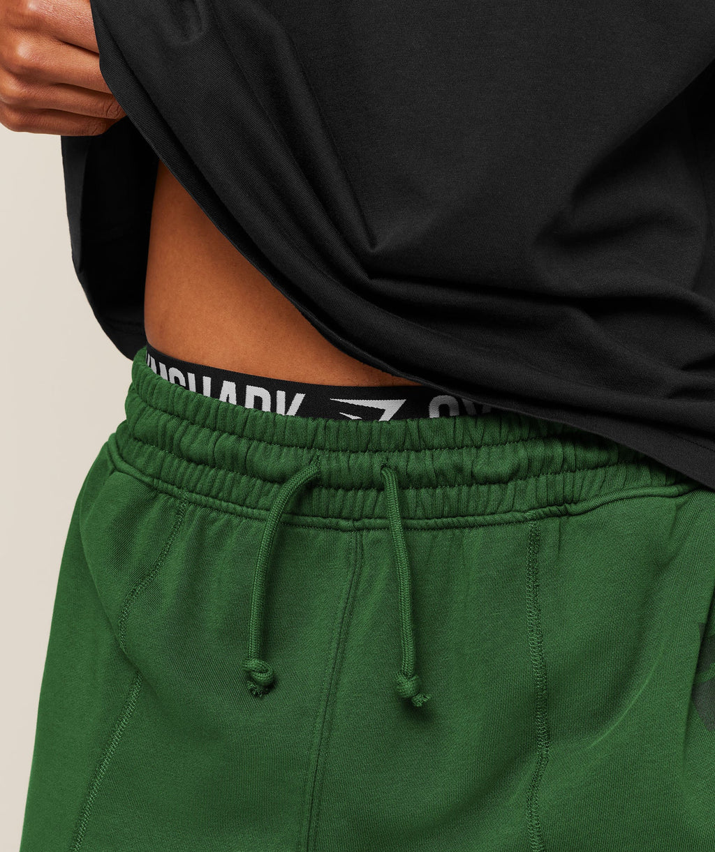 Accent Graphic Sweat Shorts - Athletic Green — imagem 6