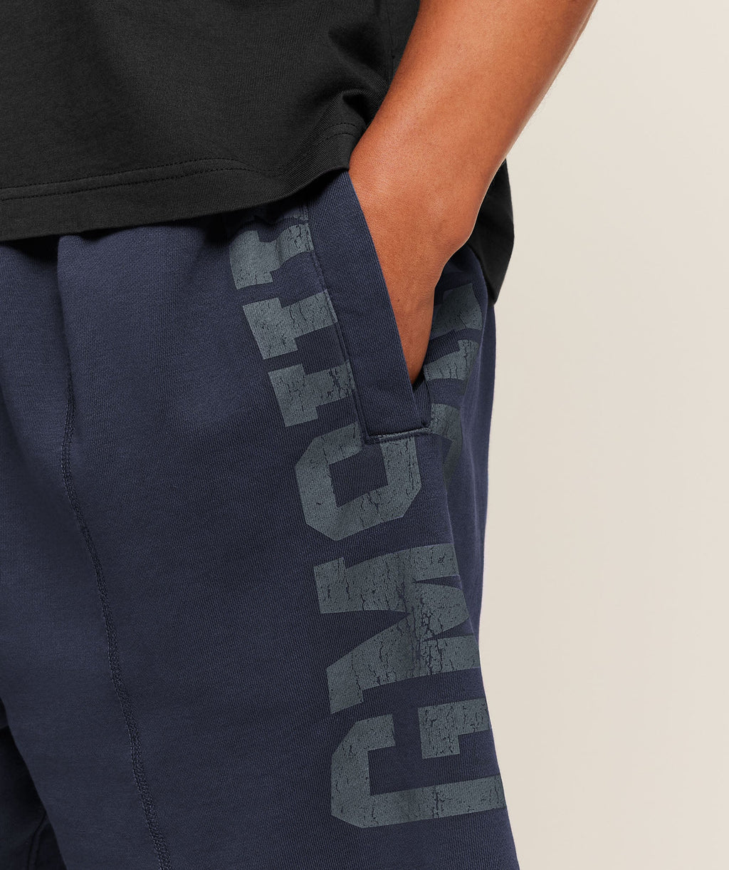 Accent Graphic Sweat Shorts - Heavy Blue — imagem 5