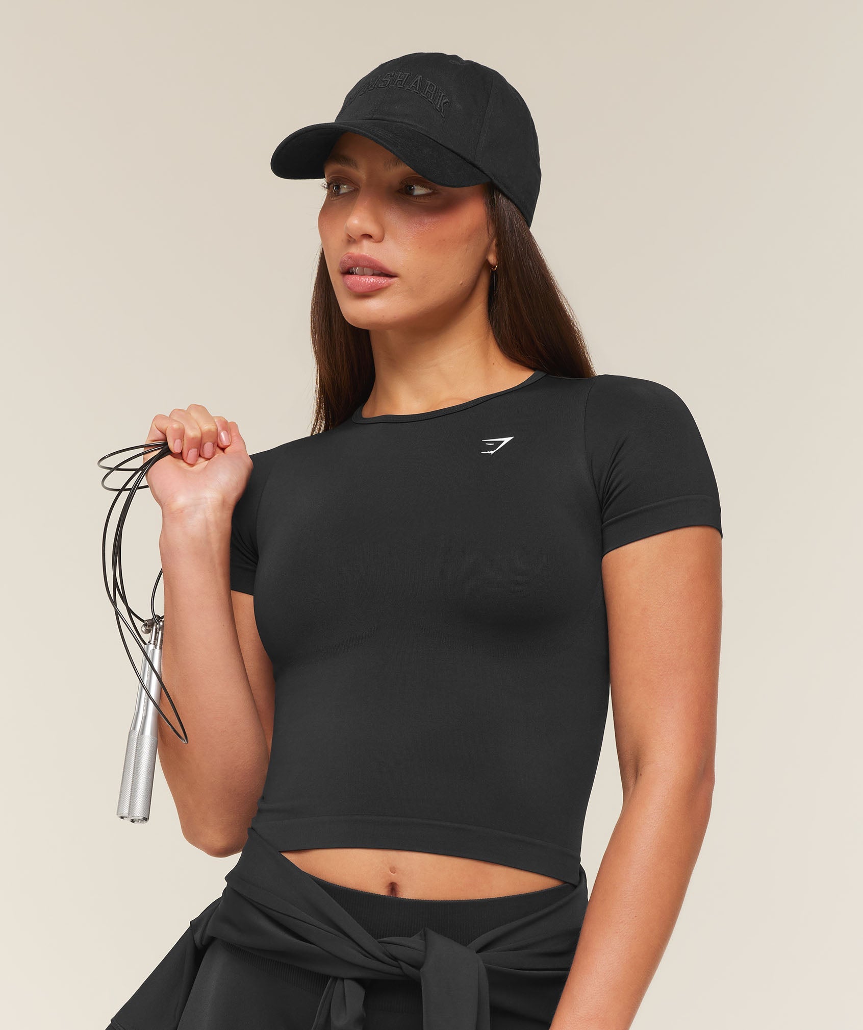 Gymshark Essentials Cap - Black — imagem 2