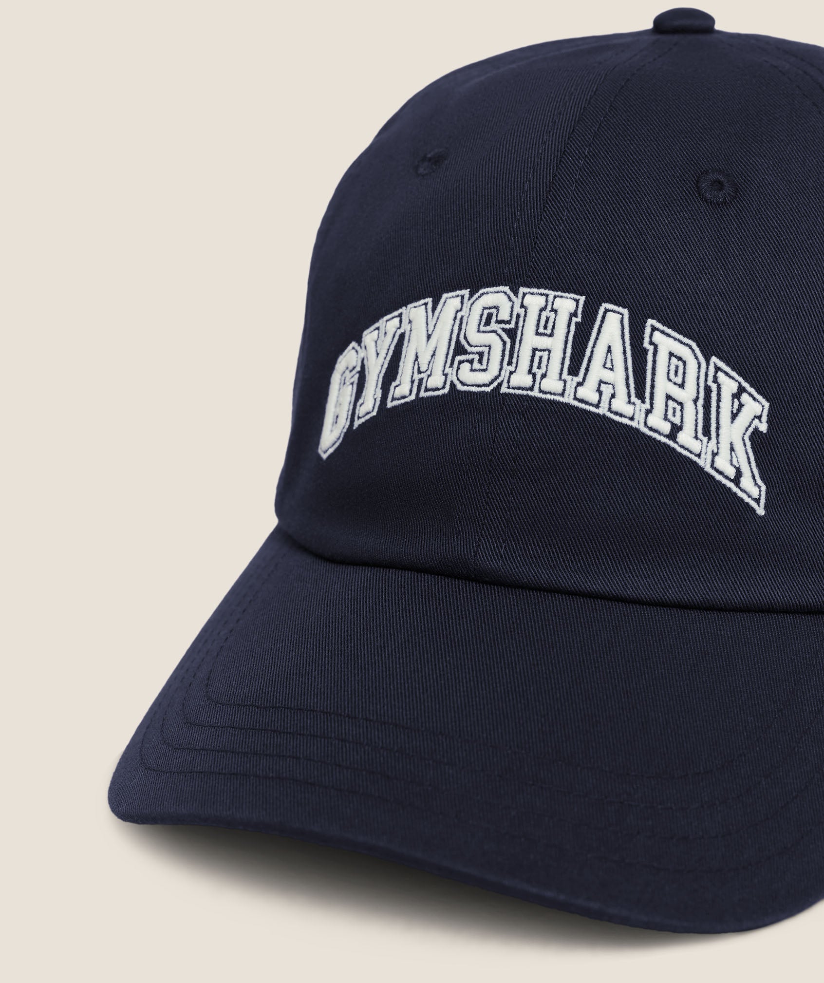 Gymshark Essentials Cap - Heavy Blue/Soft White — imagem 2