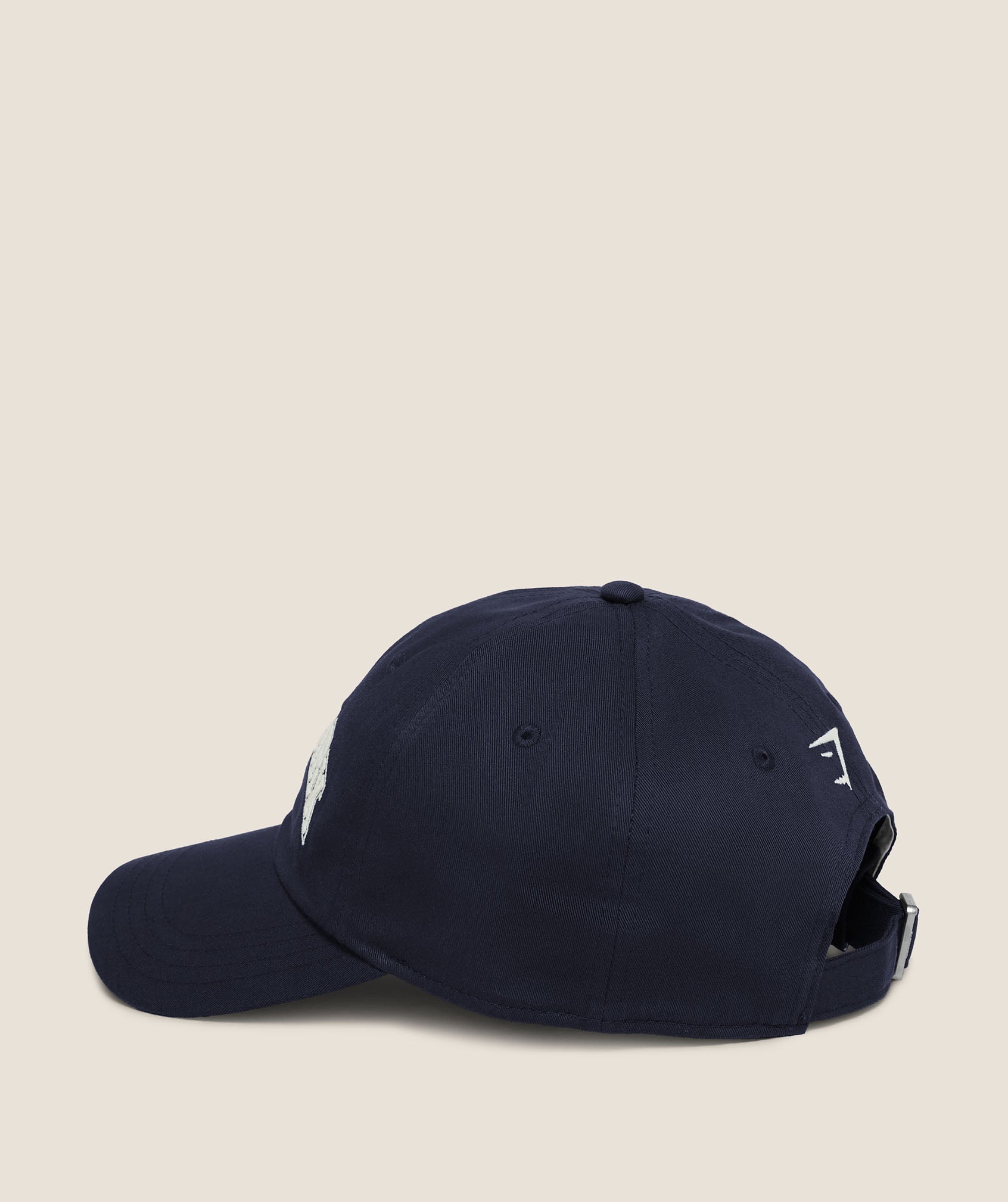 Gymshark Essentials Cap - Heavy Blue/Soft White — imagem 5