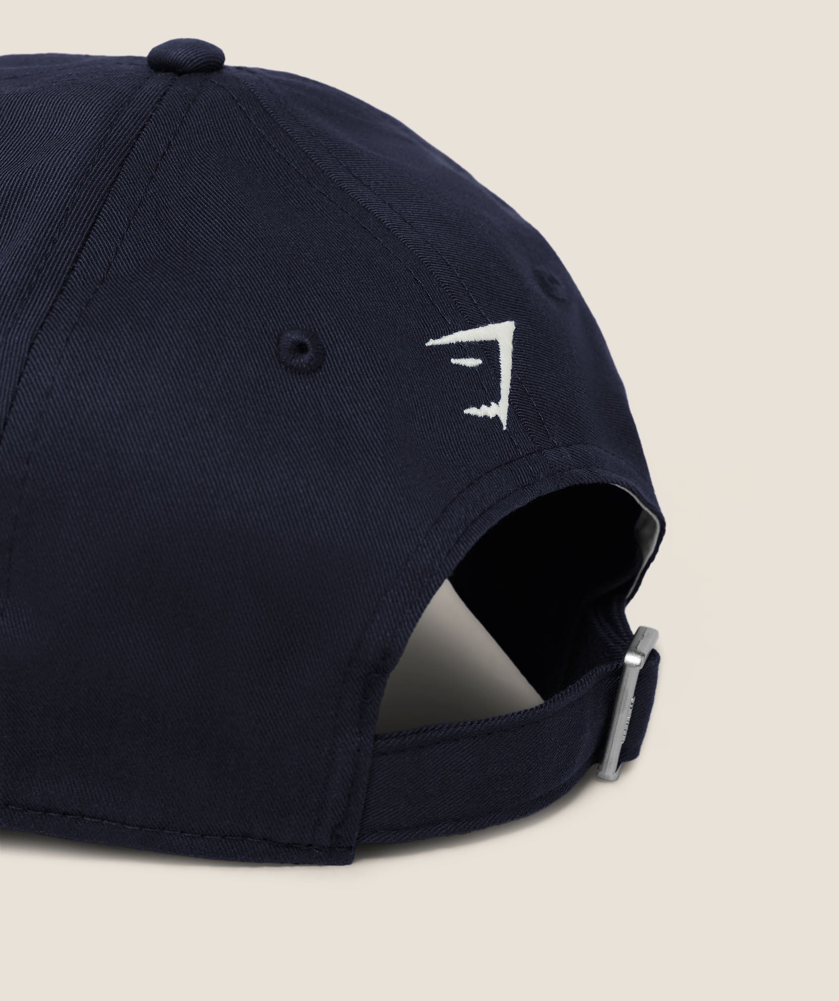 Gymshark Essentials Cap - Heavy Blue/Soft White — imagem 4