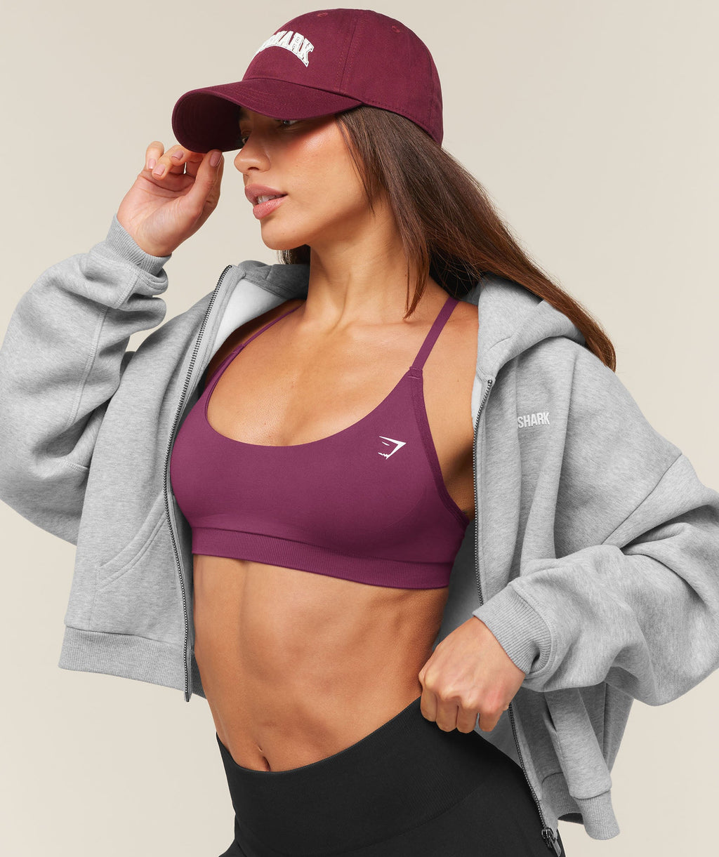 Gymshark Essentials Cap - Strength Pink/Soft White — imagem 2