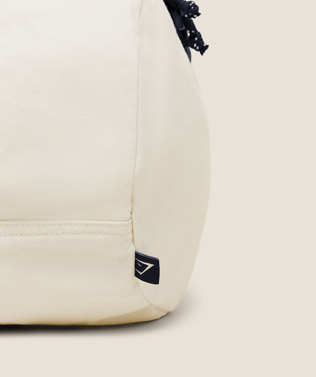 Gymshark Essentials Duffle Bag - Soft White — imagem 5