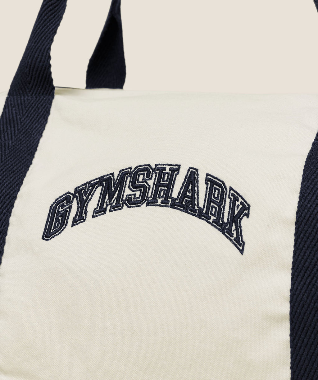 Gymshark Essentials Duffle Bag - Soft White — imagem 4