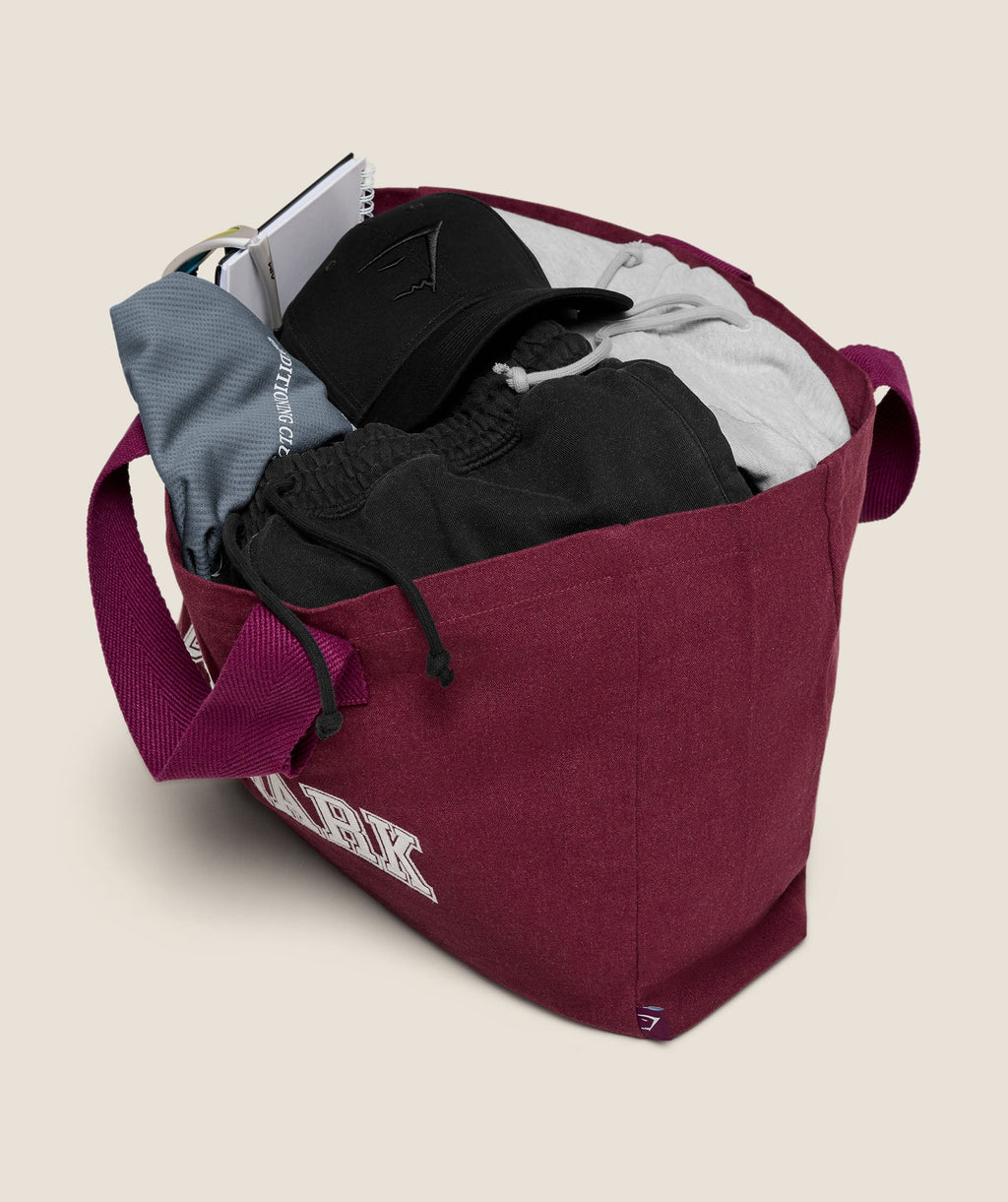 Gymshark Essentials Tote - Strength Pink/Soft White — imagem 2