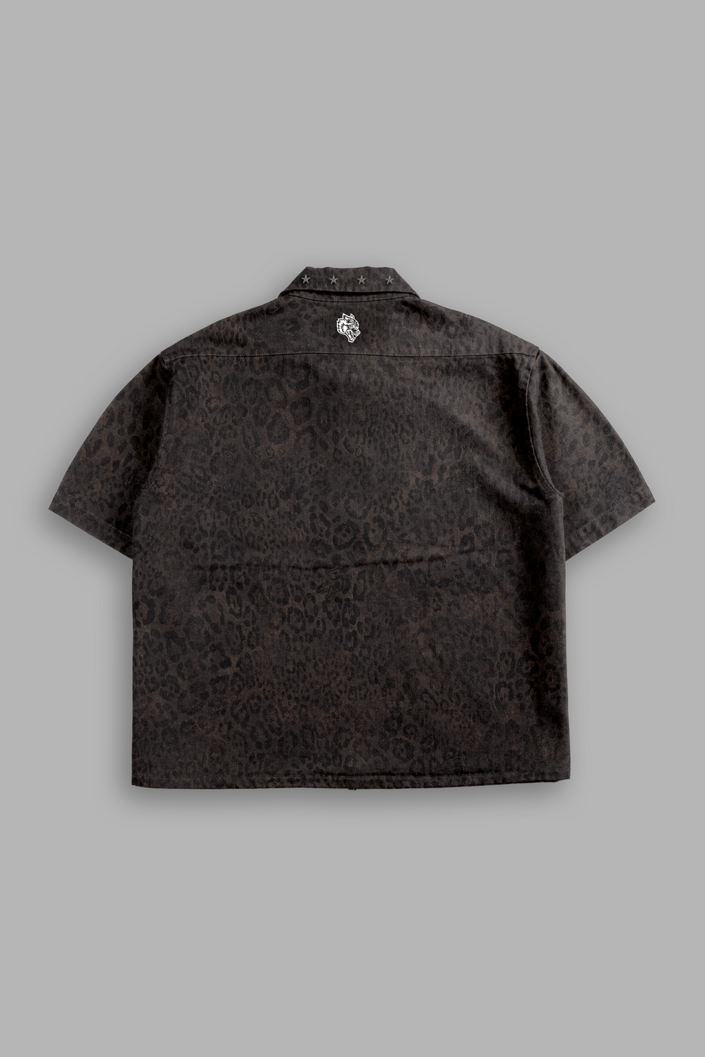 Hesh Rose Vince Shirt in Darc Brown Leopard