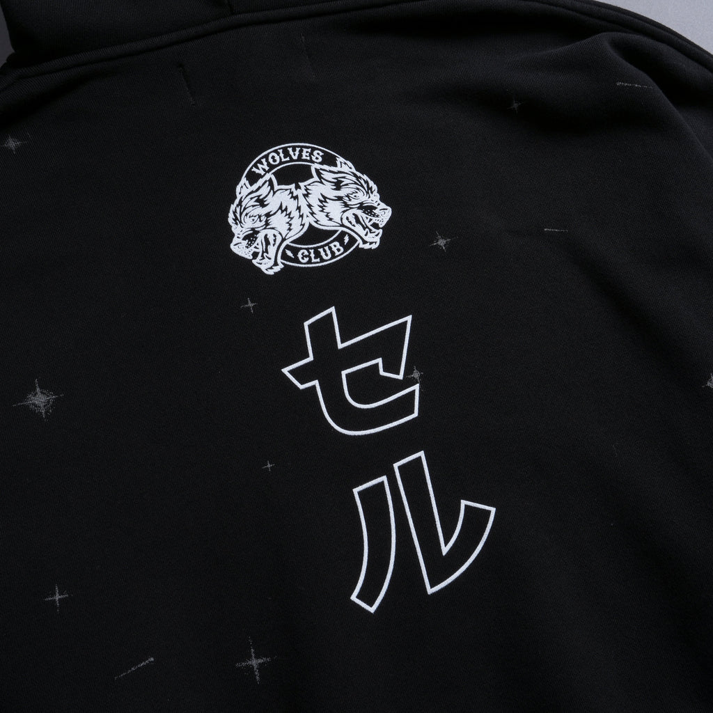 Cell Energy "Pierce" Hoodie in Black — imagem 9