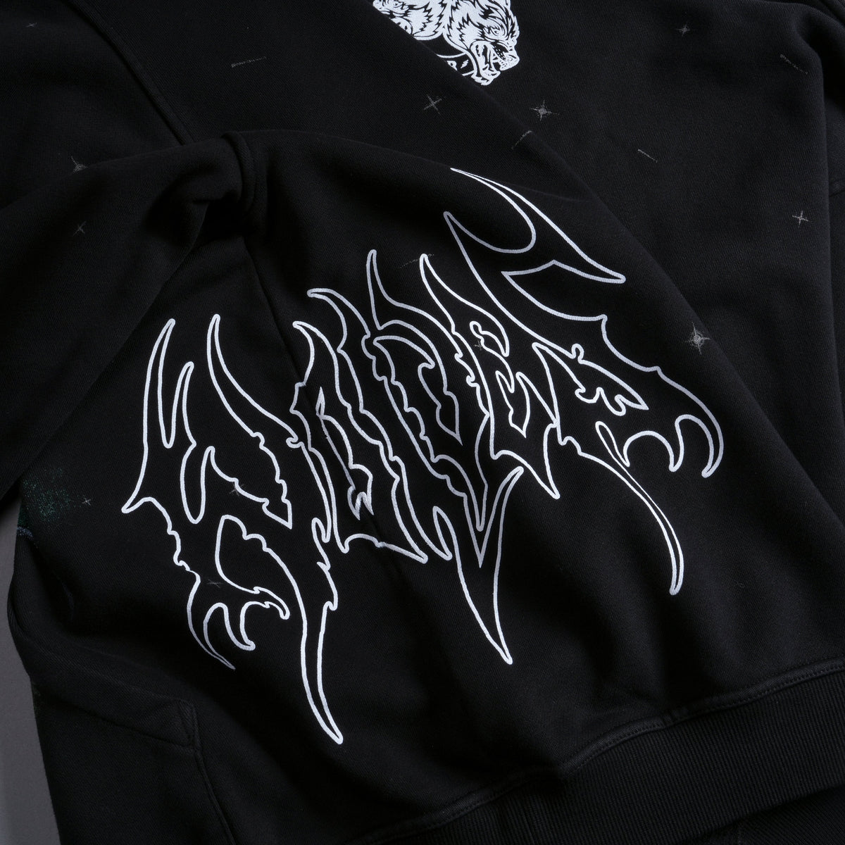 Cell Energy "Pierce" Hoodie in Black — imagem 10