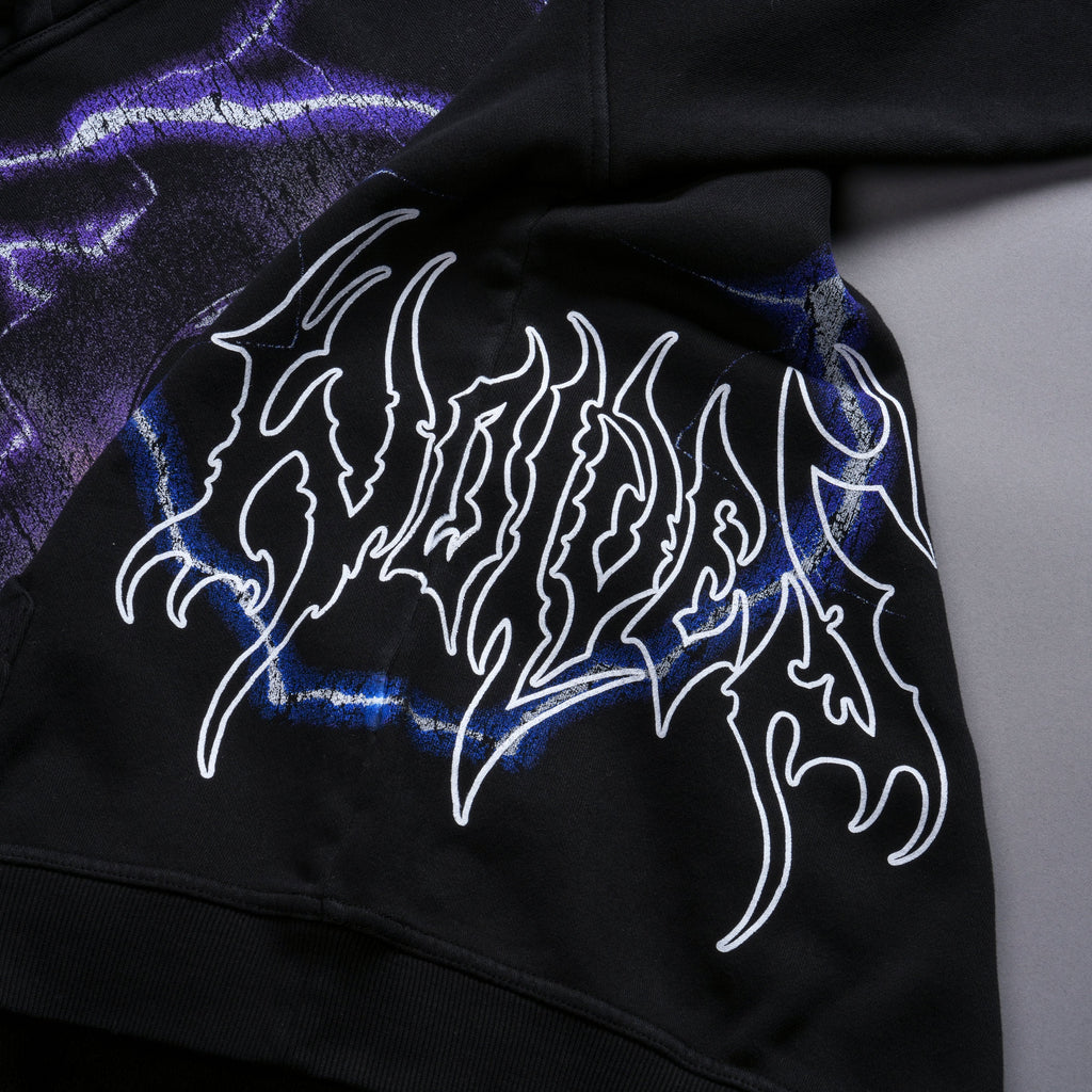 Frieza Energy "Pierce" Hoodie in Black — imagem 10