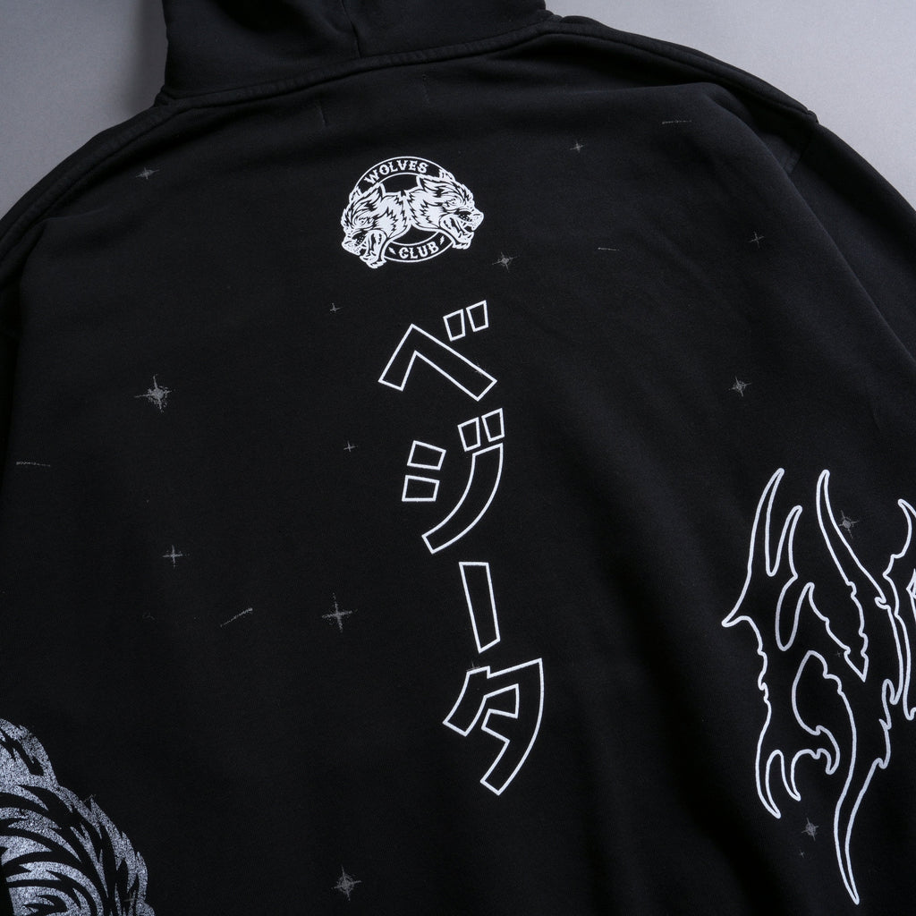 Vegeta Energy "Pierce" Hoodie in Black — imagem 10