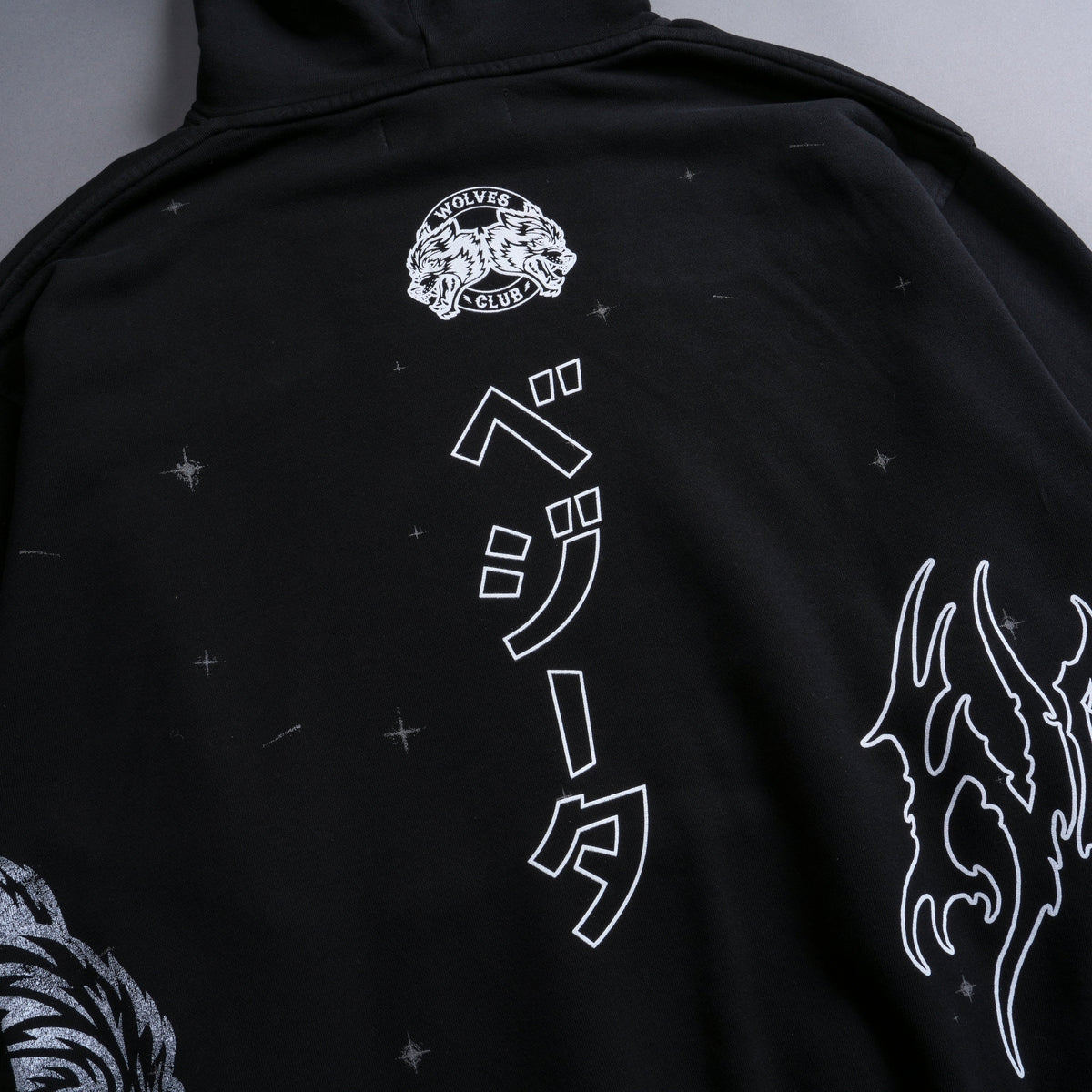 Vegeta Energy "Pierce" Hoodie in Black — imagem 10