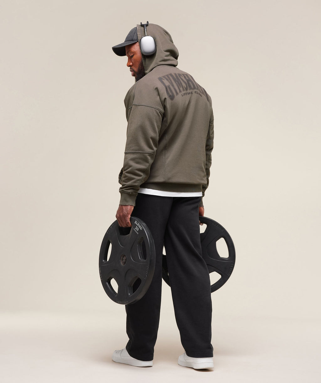 Heritage Washed Hoodie - Strength Green — imagem 5