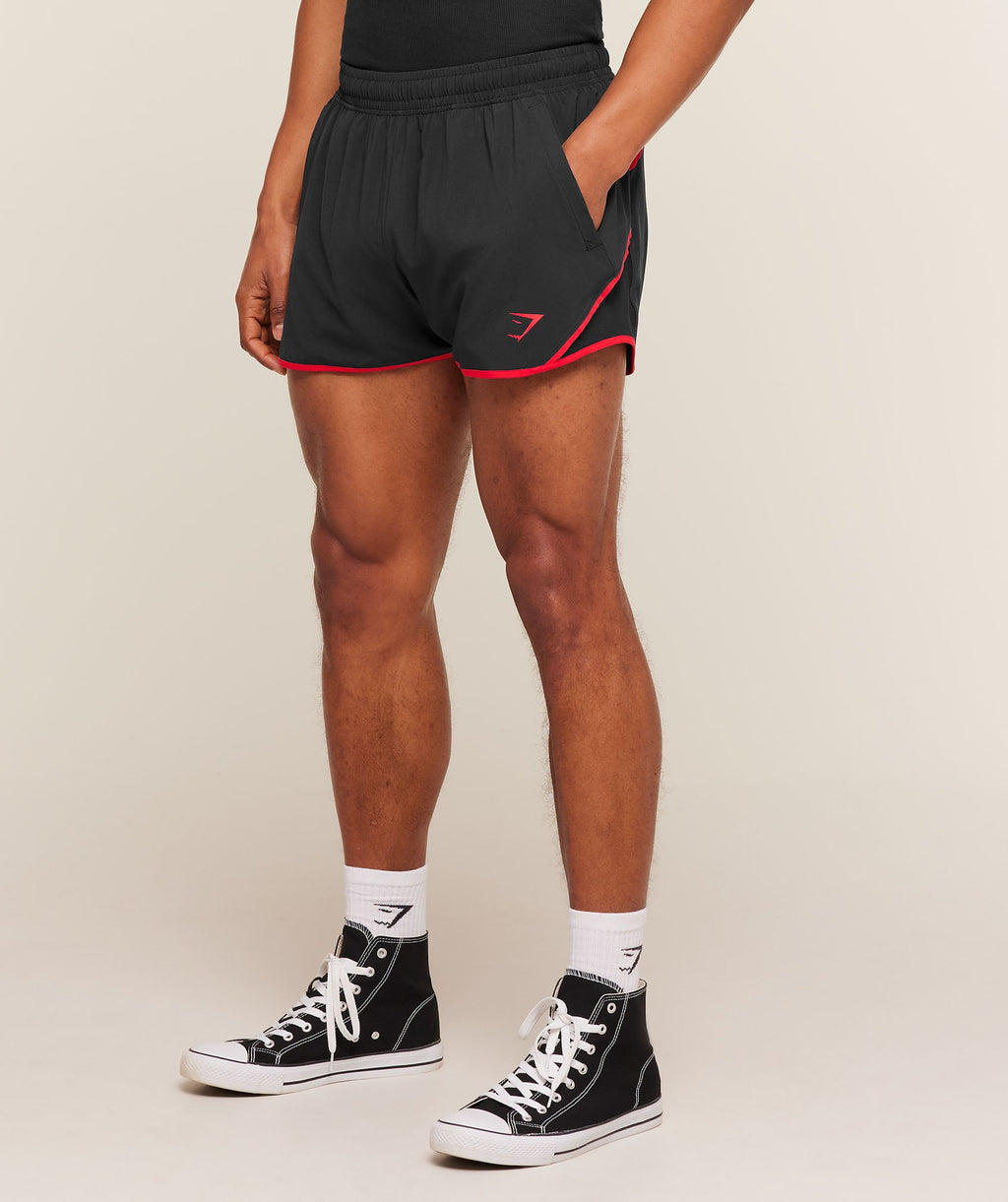 Accent Conditioning Shorts - Black/Conditioning Red — imagem 3