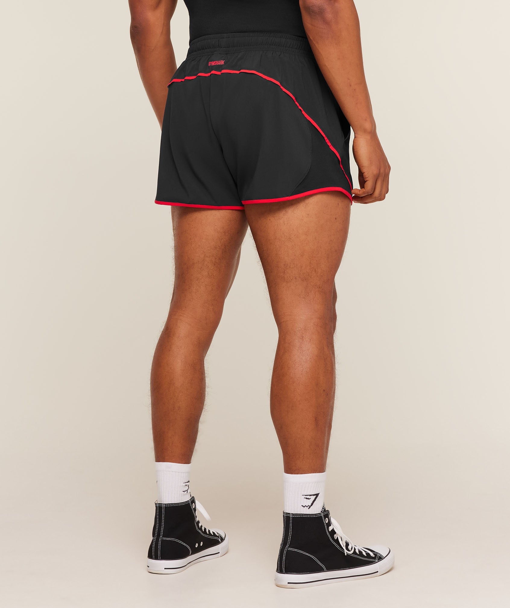 Accent Conditioning Shorts - Black/Conditioning Red — imagem 2