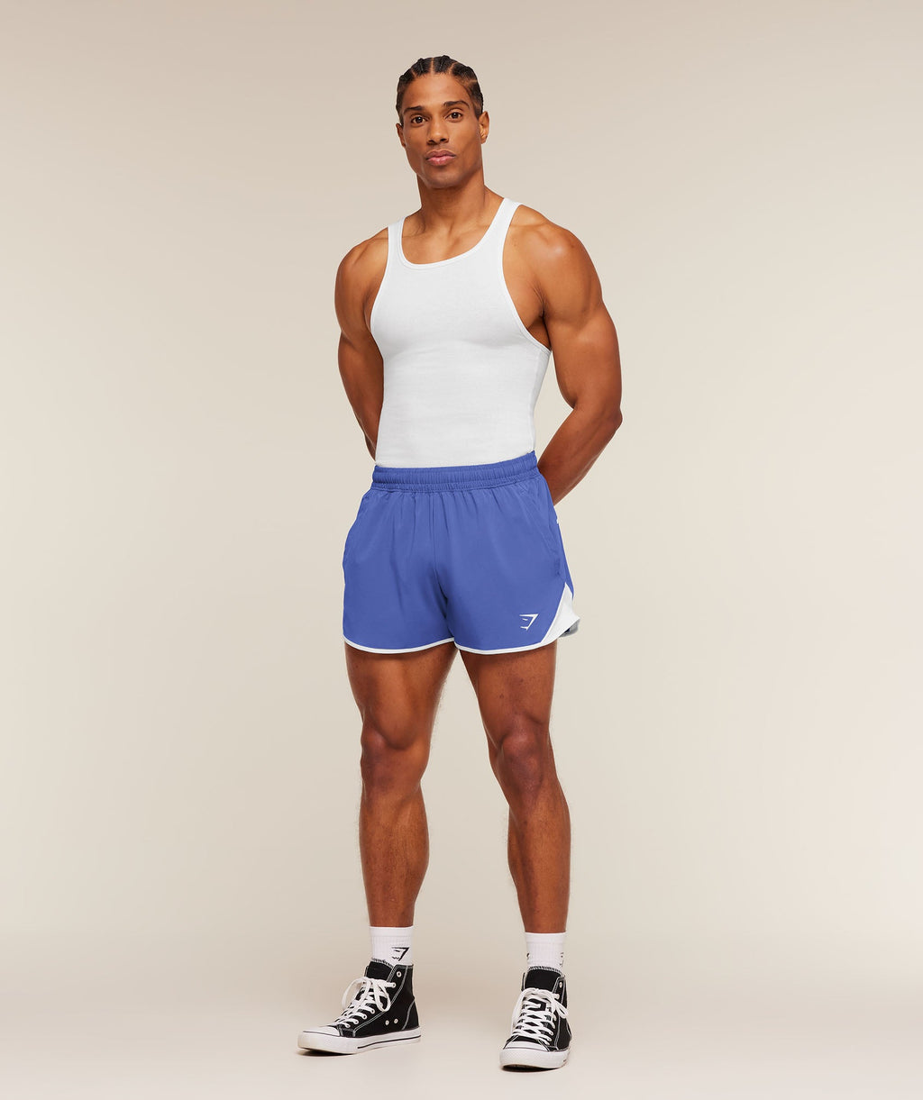 Accent Conditioning Shorts - Force Blue — imagem 4