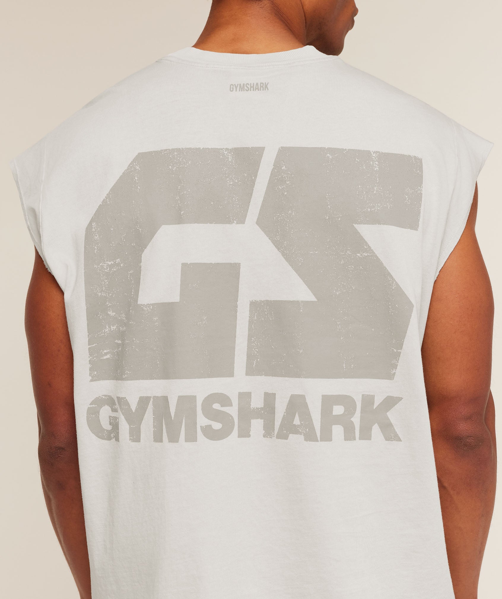 Accent Capped Sleeve T-Shirt - Light Grey — imagem 7