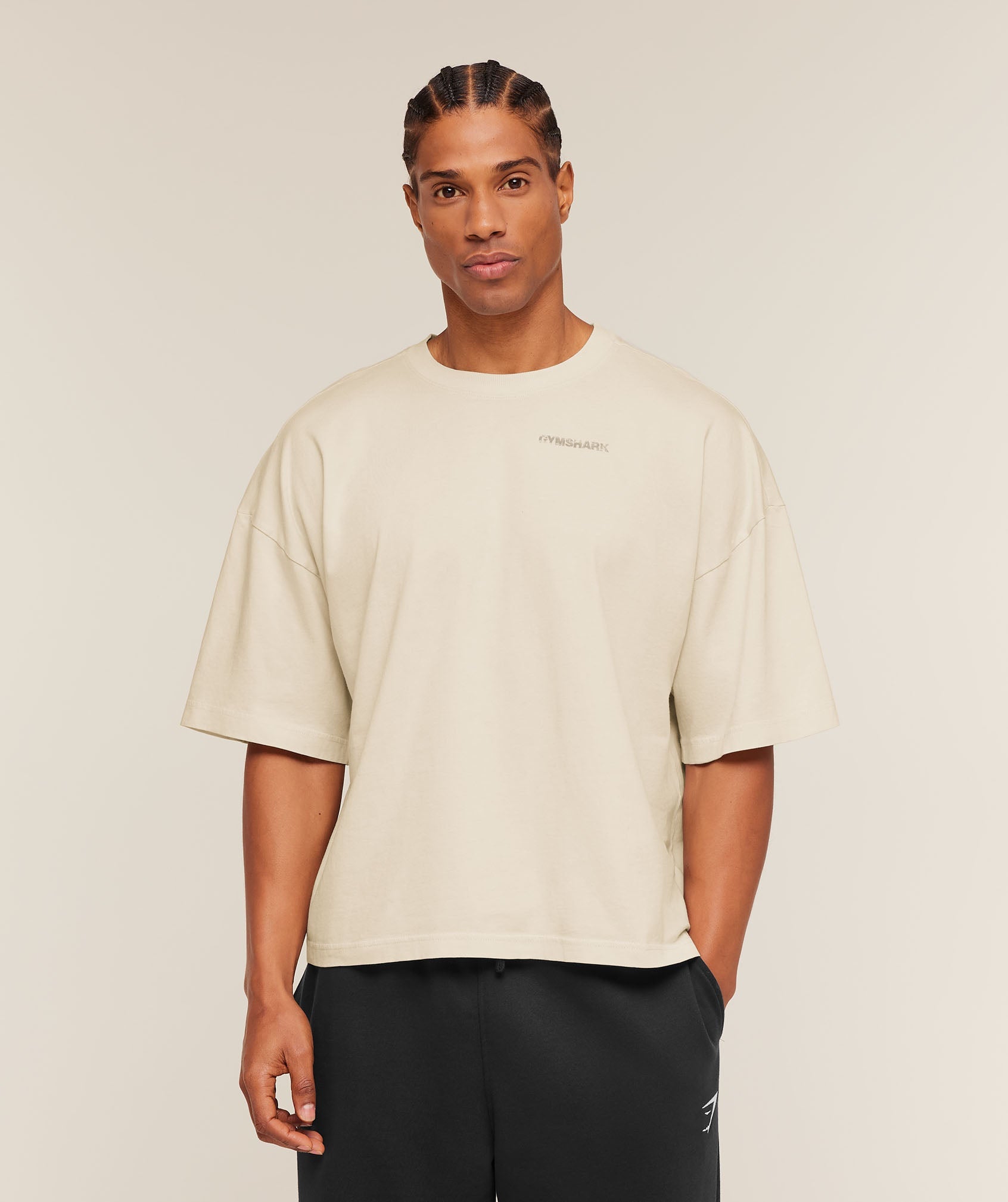 Accent Boxy T-Shirt - Tinted White — imagem 2