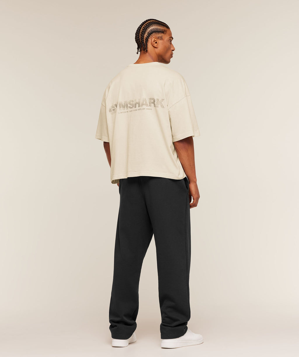Accent Boxy T-Shirt - Tinted White — imagem 4