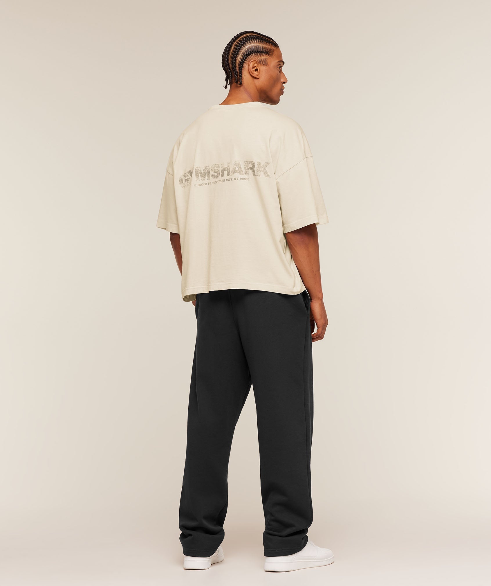 Accent Boxy T-Shirt - Tinted White — imagem 4