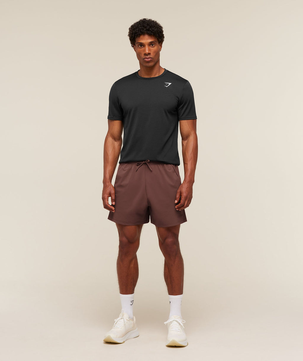 Active Rest 6" Shorts - Espresso Brown — imagem 4
