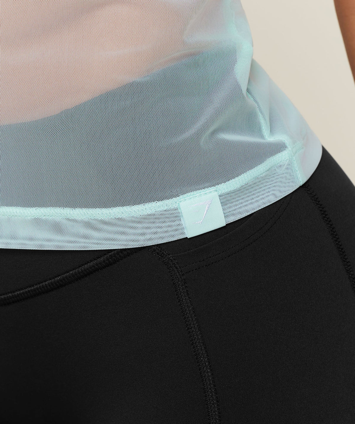 Hybrid Mesh T-Shirt - Serene Blue — imagem 6