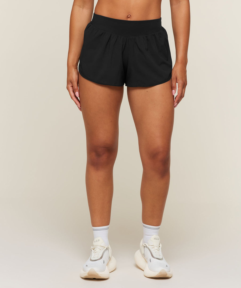Hybrid Loose Shorts - Black — imagem 1