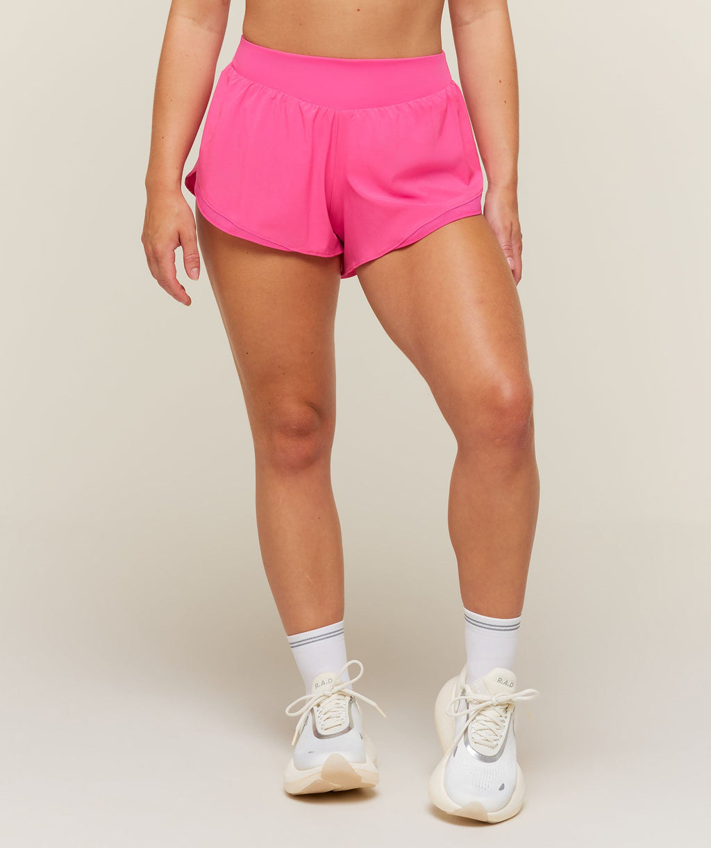 Hybrid Loose Shorts - Energy Pink — imagem 1