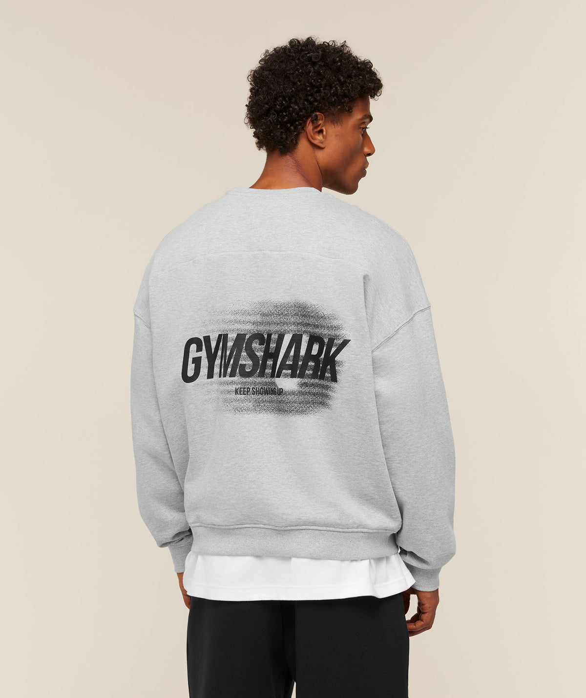 Hybrid Sweatshirt - Bros Soft Grey Marl — imagem 2