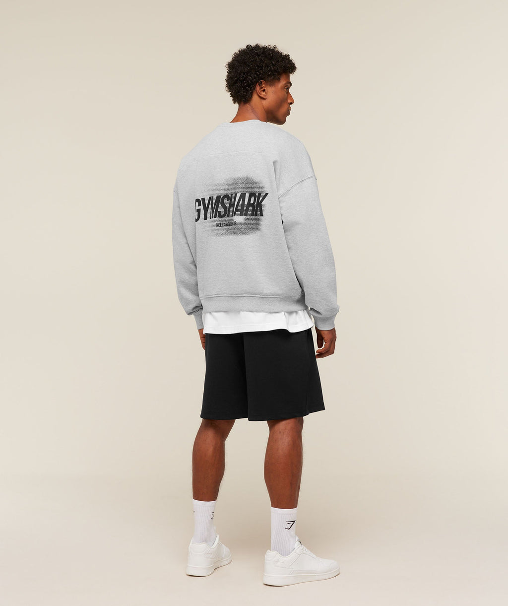 Hybrid Sweatshirt - Bros Soft Grey Marl — imagem 6