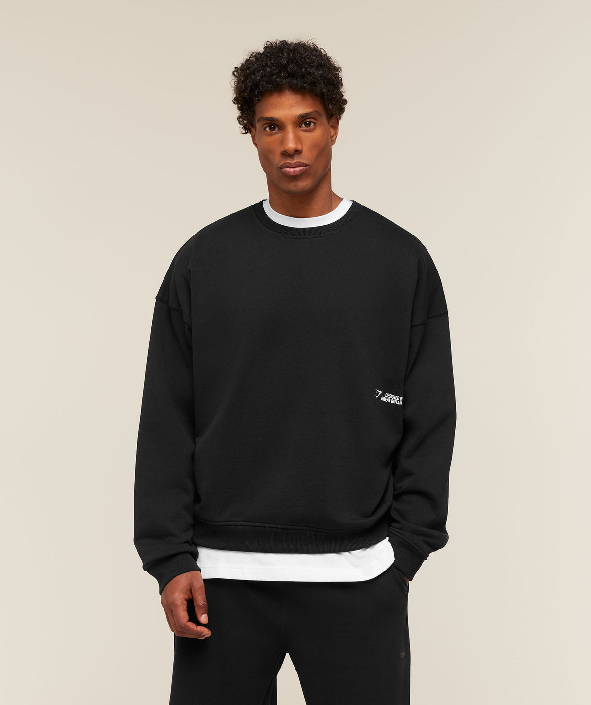 Hybrid Sweatshirt - Black — imagem 2