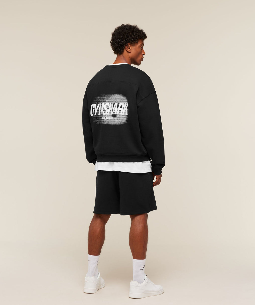 Hybrid Sweatshirt - Black — imagem 6