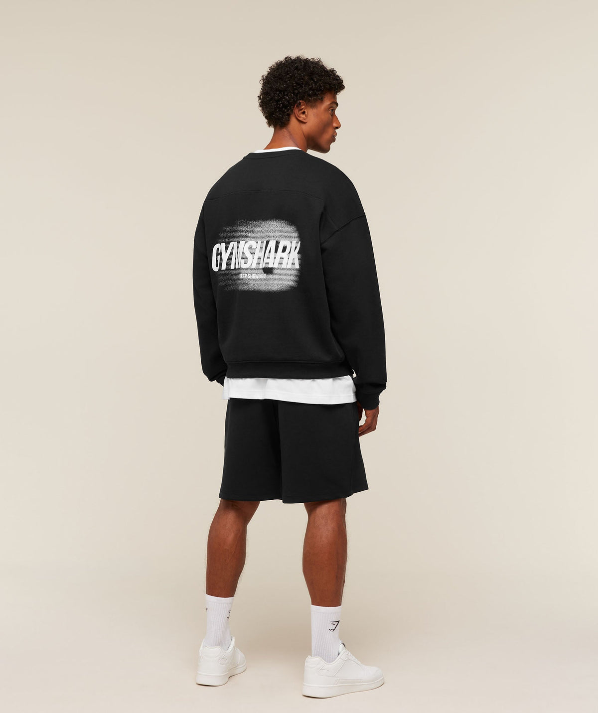 Hybrid Sweatshirt - Black — imagem 6