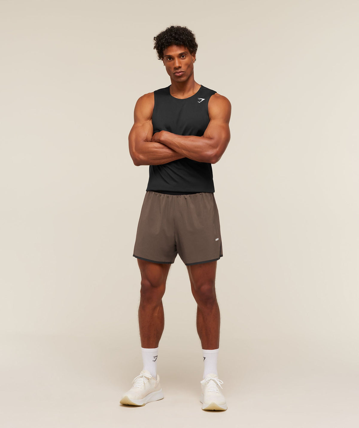 Hybrid Shorts - Soft Brown — imagem 4